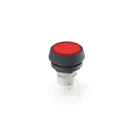 Rafi Industrial Panel Mount Indicators / Switch Indicators Pb Round Black Act. Red 1.30.070.021/1306